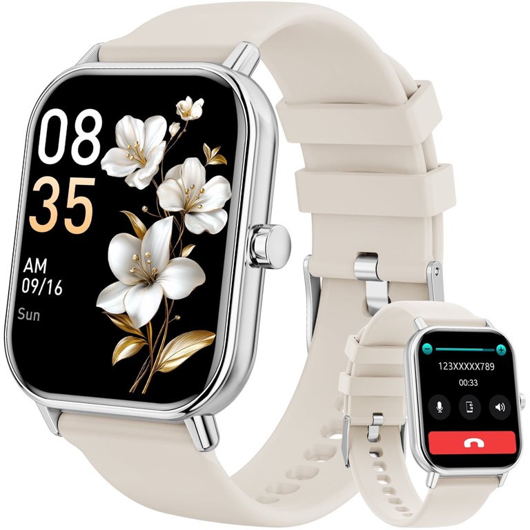 Mingwear 2024 New 1.85-inch Men's and Women's Smartwatch with Fitness Tracking, Answer/Dial/100 S... | Walmart (US)