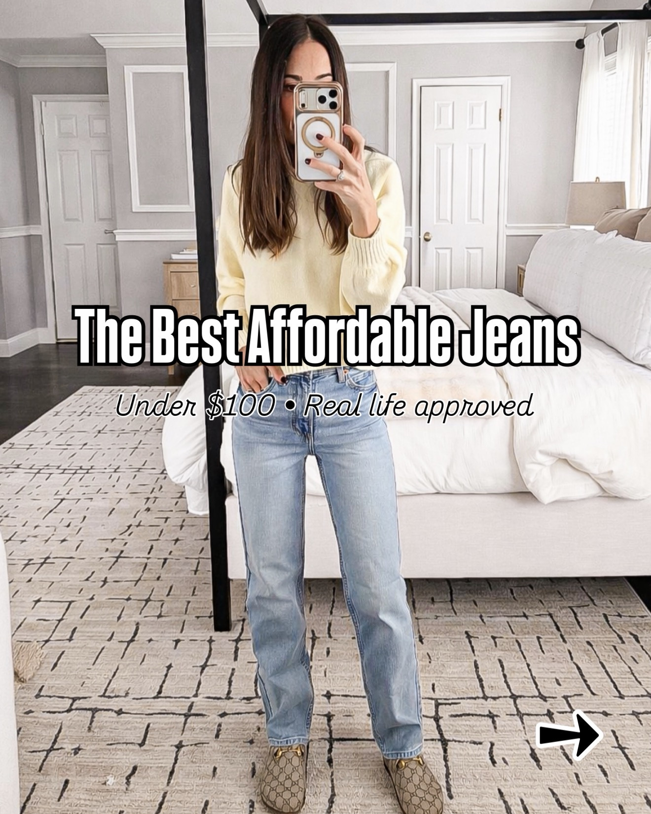 💬 “DENIMDROP” for all the links

Affordable jeans that actually deliver 👖🙌🏻

I rounded up my favorite budget-friendly jeans that I truly wear in real life — straight leg, wide leg, flare, neutrals, classics and fun prints.
All flattering, comfy, and worth every dollar.

From under $40 finds to hidden gem Levi’s… these are the pairs I keep reaching for 👌🏻
🔗


#LTKmomlife #LTKFindsUnder50 #LTKOver40