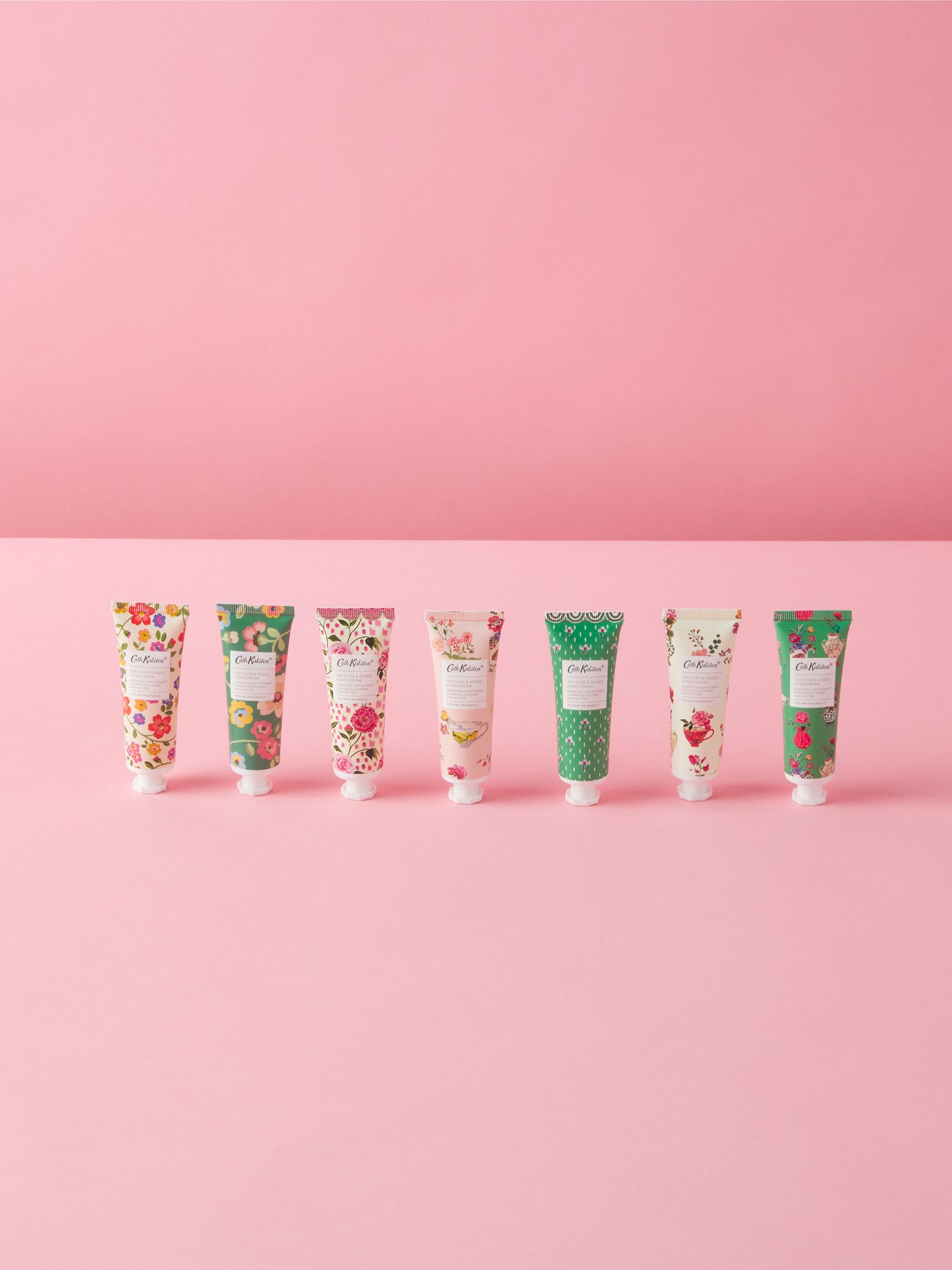 7pc Tea Cup And Roses Printed Hand Cream Set In Gift Box | Top Gifts | HomeGoods | HomeGoods