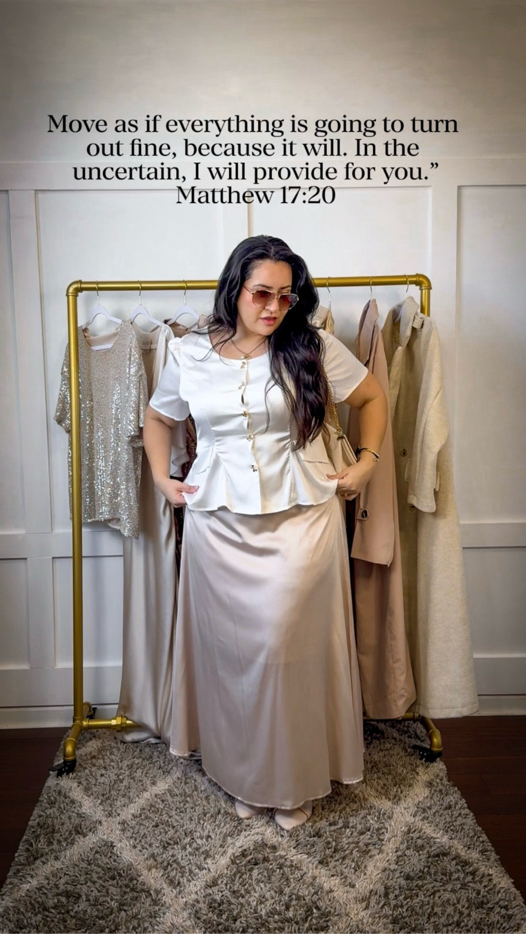 All Silk / Satin Ivory Fit ✨

#LTKgrwm #LTKBeauty #LTKPlusSize