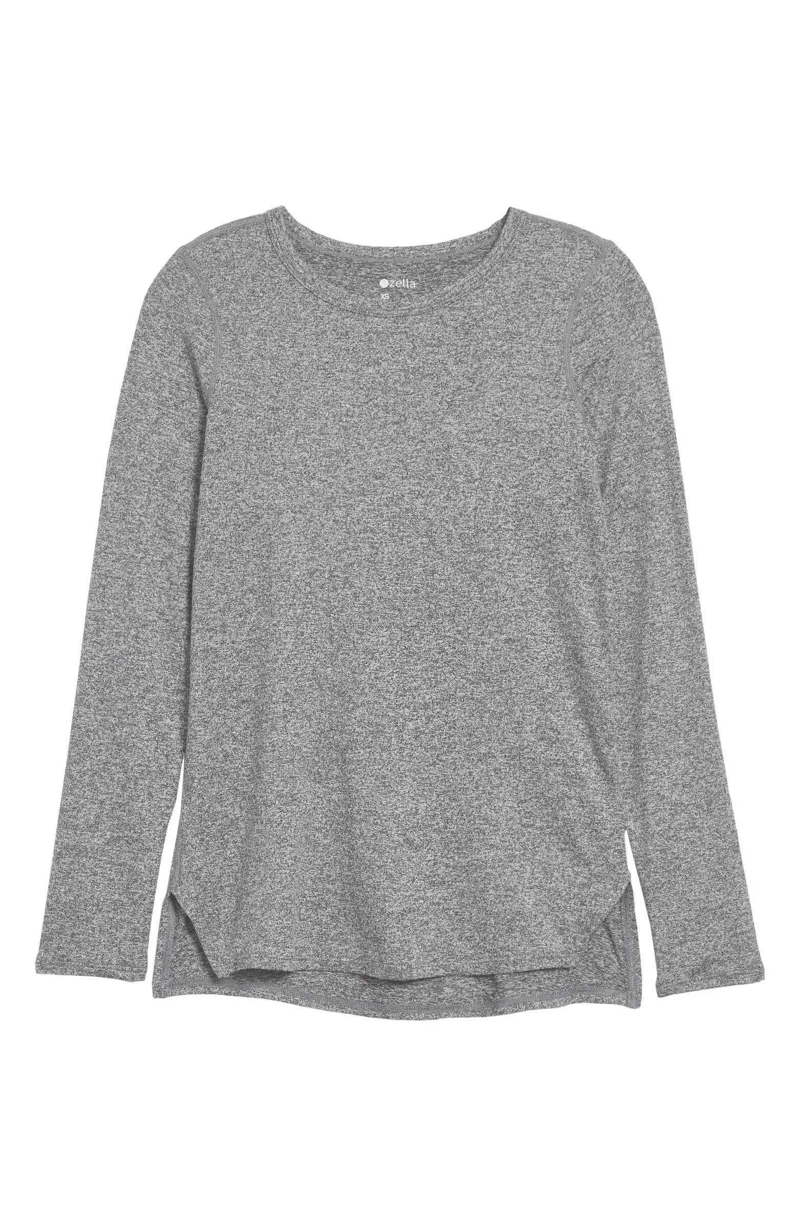Liana Long Sleeve Recycled Blend Performance T-Shirt | Nordstrom