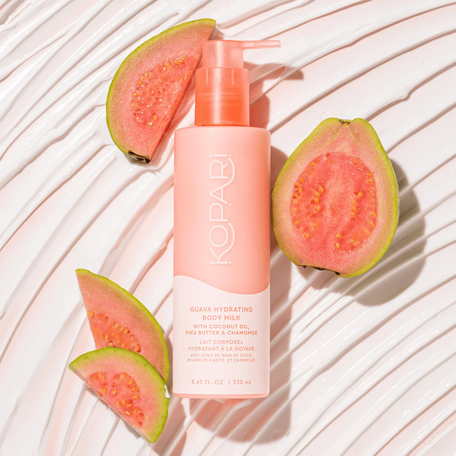 Guava Hydrating Body Milk Lotion with Shea Butter & Chamomile | Kopari