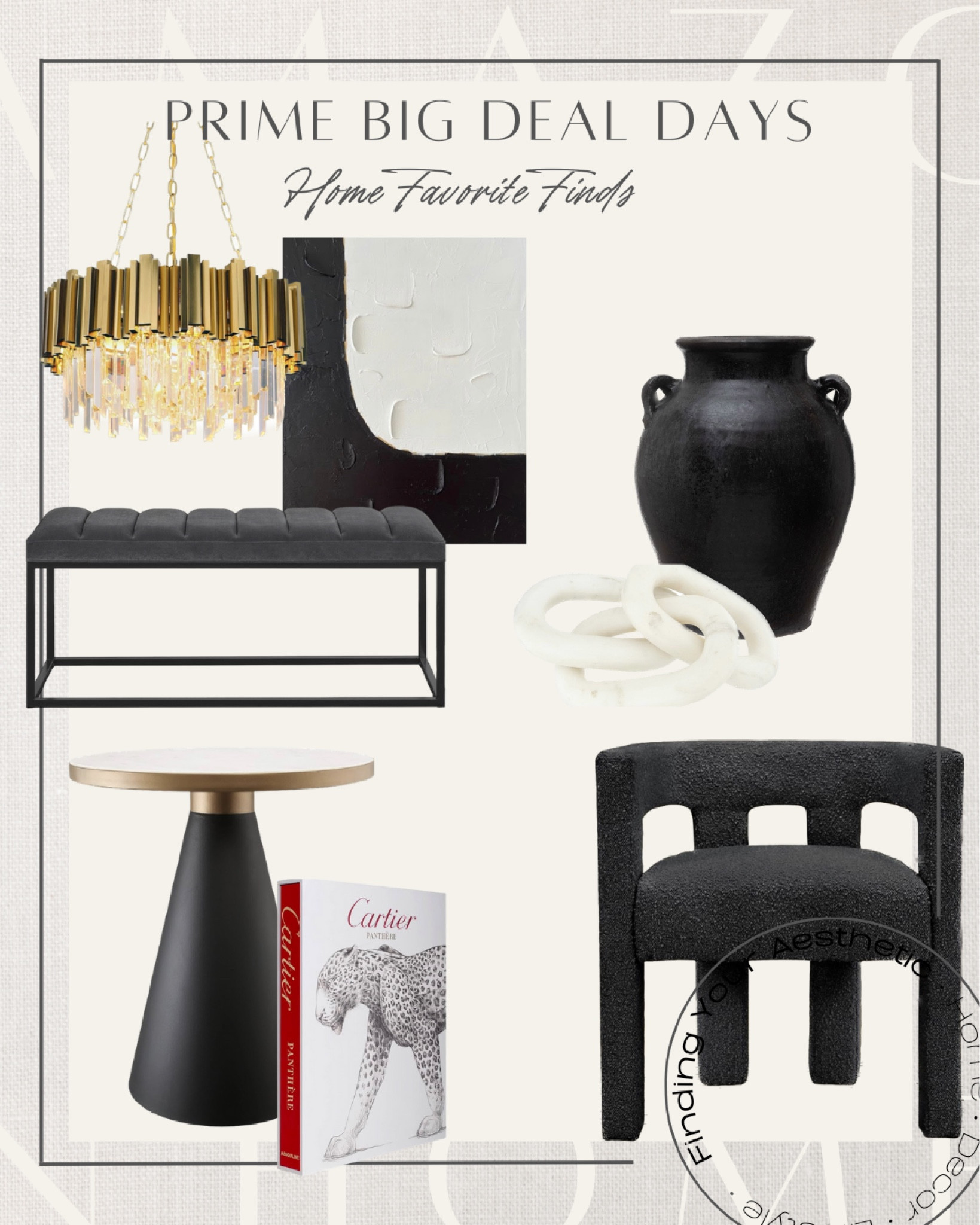 Amazon prime big deal days modern furniture and decor

Modern accent chair, boucle chair,
Modern Dining chair, modern side table, black and gold side table, Cartier book, Assouline coffee table book, entryway bench, bedroom bench, rustic vase, organic modern vase, ceramic vase, RH chandelier dupe, restoration hardware chandelier, modern chandelier, gold chandelier, modern wall art, marble links, modern home

#LTKxPrime #LTKhome