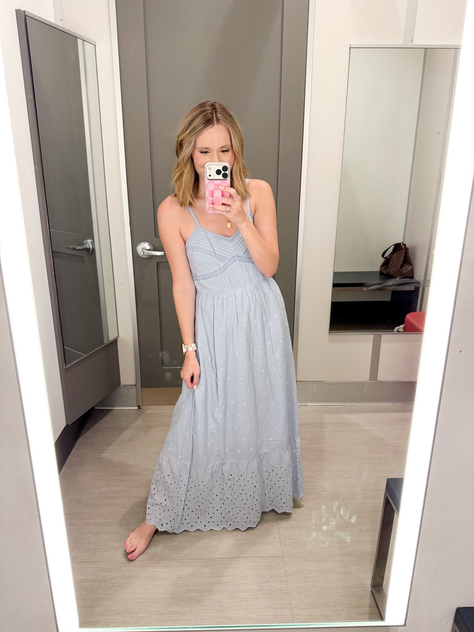 Loving this blue sundress from Target! So cute and lightweight and perfect for summer days!

#LTKootd #LTKgrwm #LTKmomlife