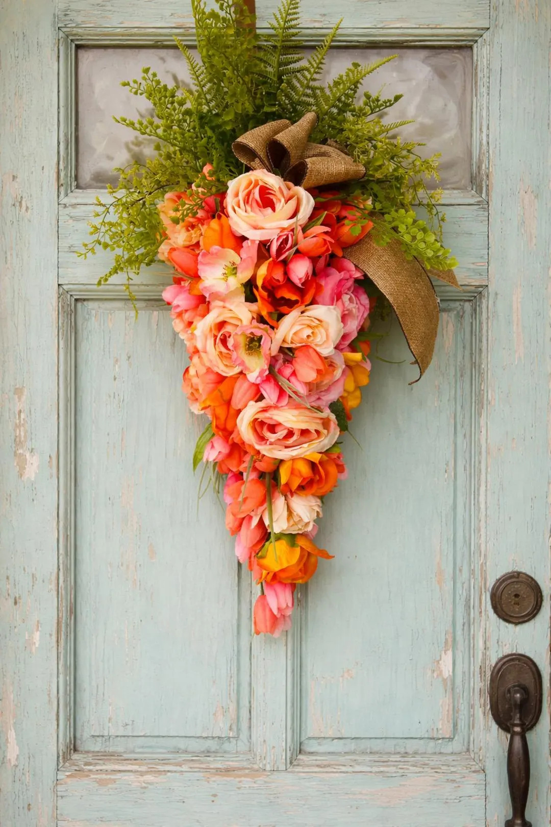 Carrot Flower Wreath • Handmade Spring Farmhouse Decor | Etsy (US)