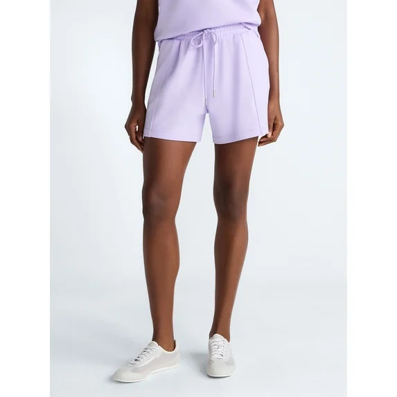 Scoop Women's and Women's Plus Scubaknit Seamed Shorts, 4.5'' Inseam, Sizes XS-4X | Walmart (US)
