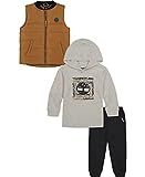Timberland baby-boys 3 Pieces Puffy Vest Set | Amazon (US)
