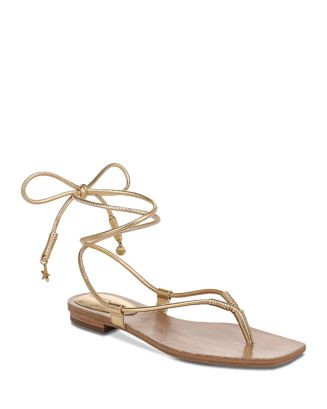 Veronica Beard Women's Rosetta Ankle Tie Sandals | Bloomingdale's Shoes | Bloomingdale's (US)