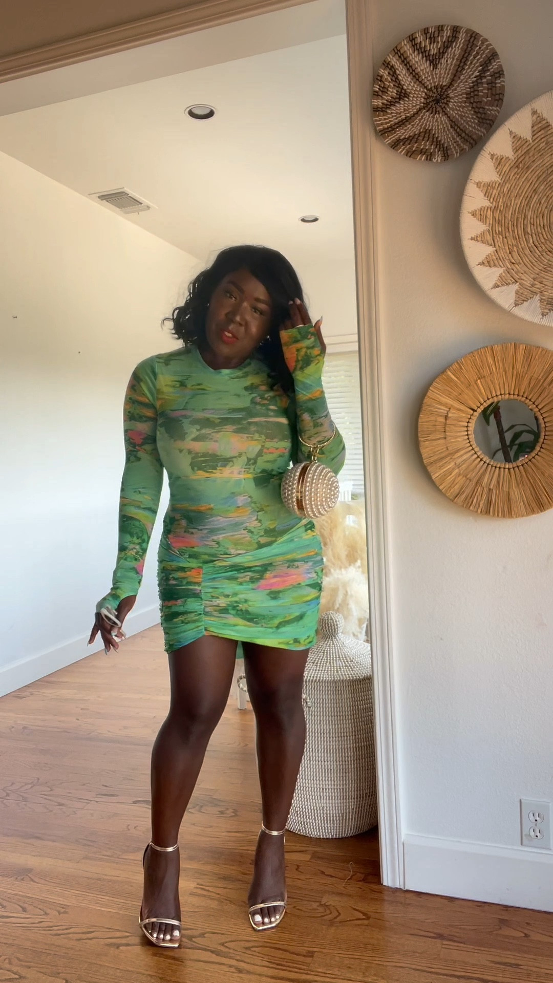 Such a fun dress for the summer!! Loved this mini dress from Revolve. Decided to pair it with som strappy heels, an Amazon pearl purse and J.Crew sunnies!!

#LTKitbag #LTKshoecrush #LTKstyletip