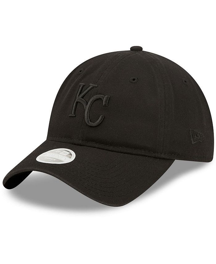 Women's Kansas City Royals Black on Black Core Classic II 9TWENTY Adjustable Hat | Macys (US)