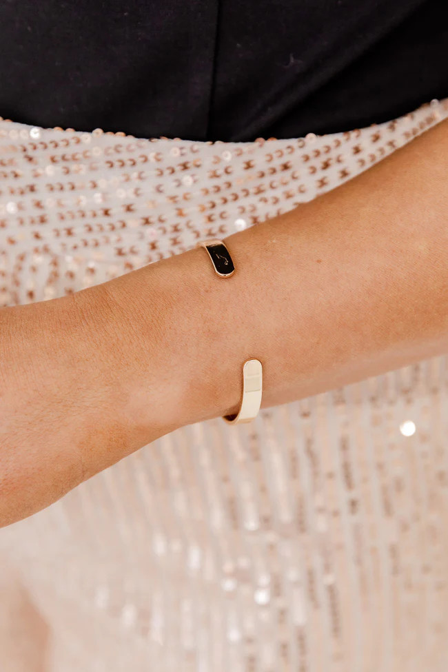 Darling You Gold Bangle | Pink Lily