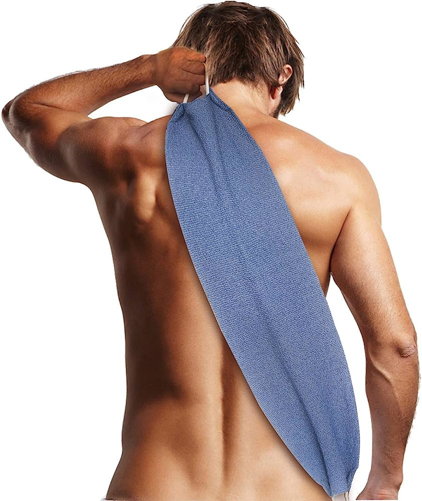Evridwear Exfoliating Back Scrubber with Handles Two Sides for Body Shower Deep Cleans Skin Massa... | Amazon (US)