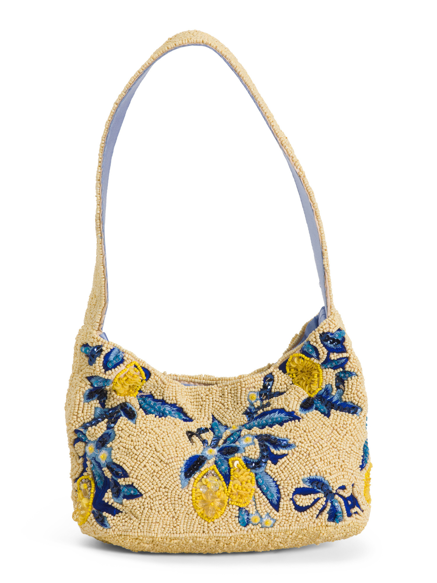 Beaded  Lemon Shoulder Bag | TJ Maxx