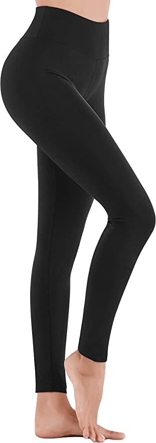 IUGA High Waisted Yoga Leggings for Women Workout Leggings with Inner Pocket, Soft Basic Leggings... | Amazon (US)