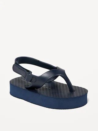 Unisex Solid Flip-Flops for Baby (Partially Plant-Based) | Old Navy (US)