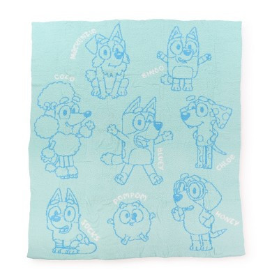 Bluey 50"x60" Feather Touch Blanket | Target
