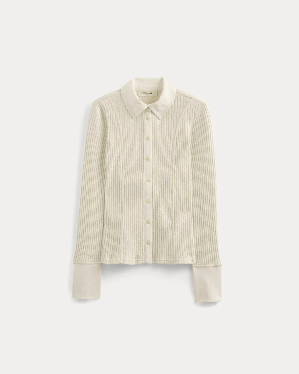 Cozy Rib Button-Up | Mood Indigo | Everlane