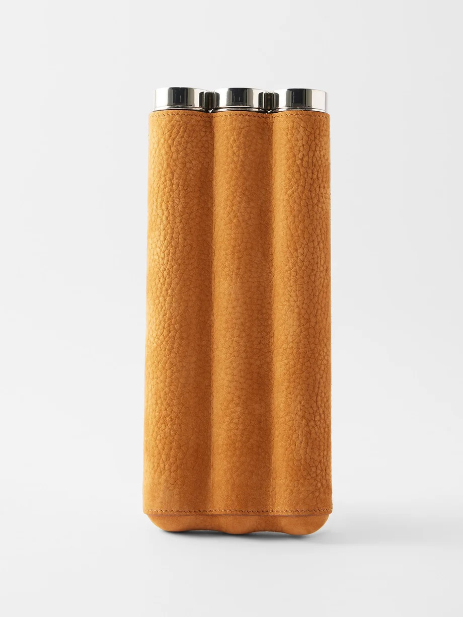 Leather cigar holder | Brunello Cucinelli | Matches (US)