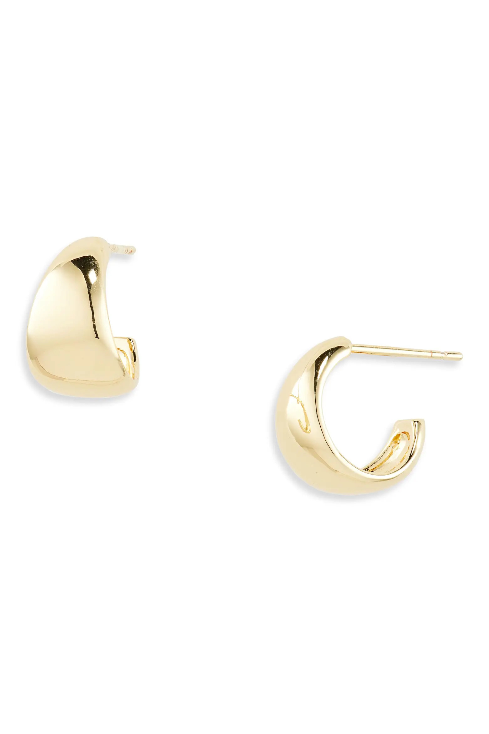 NORDSTROM RACK Tapered Chubby Hoop Earrings (Women) | Nordstromrack | Nordstrom Rack