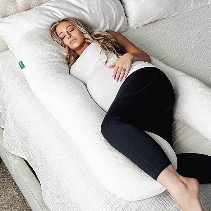 Newton Baby Premium Pregnancy Maternity Pillow with Organic Cotton, 50% More Memory Foam and Fibe... | Amazon (US)