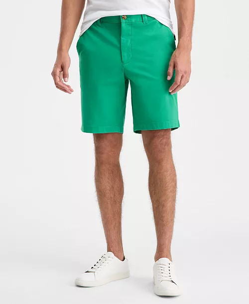 Club Room Men's Regular-Fit 9" 4-Way Stretch Shorts, Created for Macy's  - Macy's | Macy's