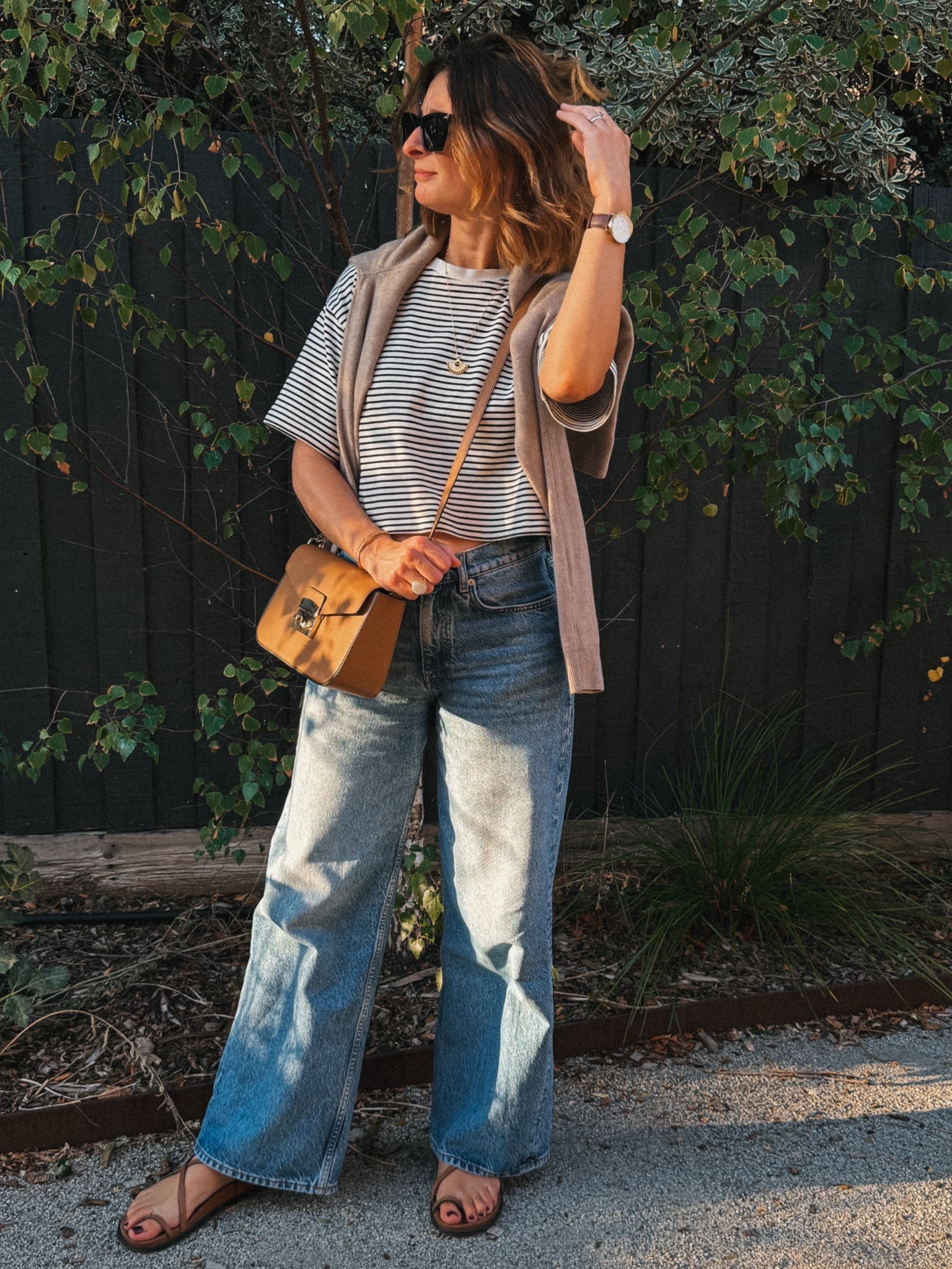Tee - country road. Wearing my usual size small
Jeans - Arket. Wearing my usual size 8. For a more fitted look size down 
Sweater - Uniqlo. Sized up one size to a medium 
Sandals - tts 

#LTKnewzealand #LTKautumn #LTKaustralia