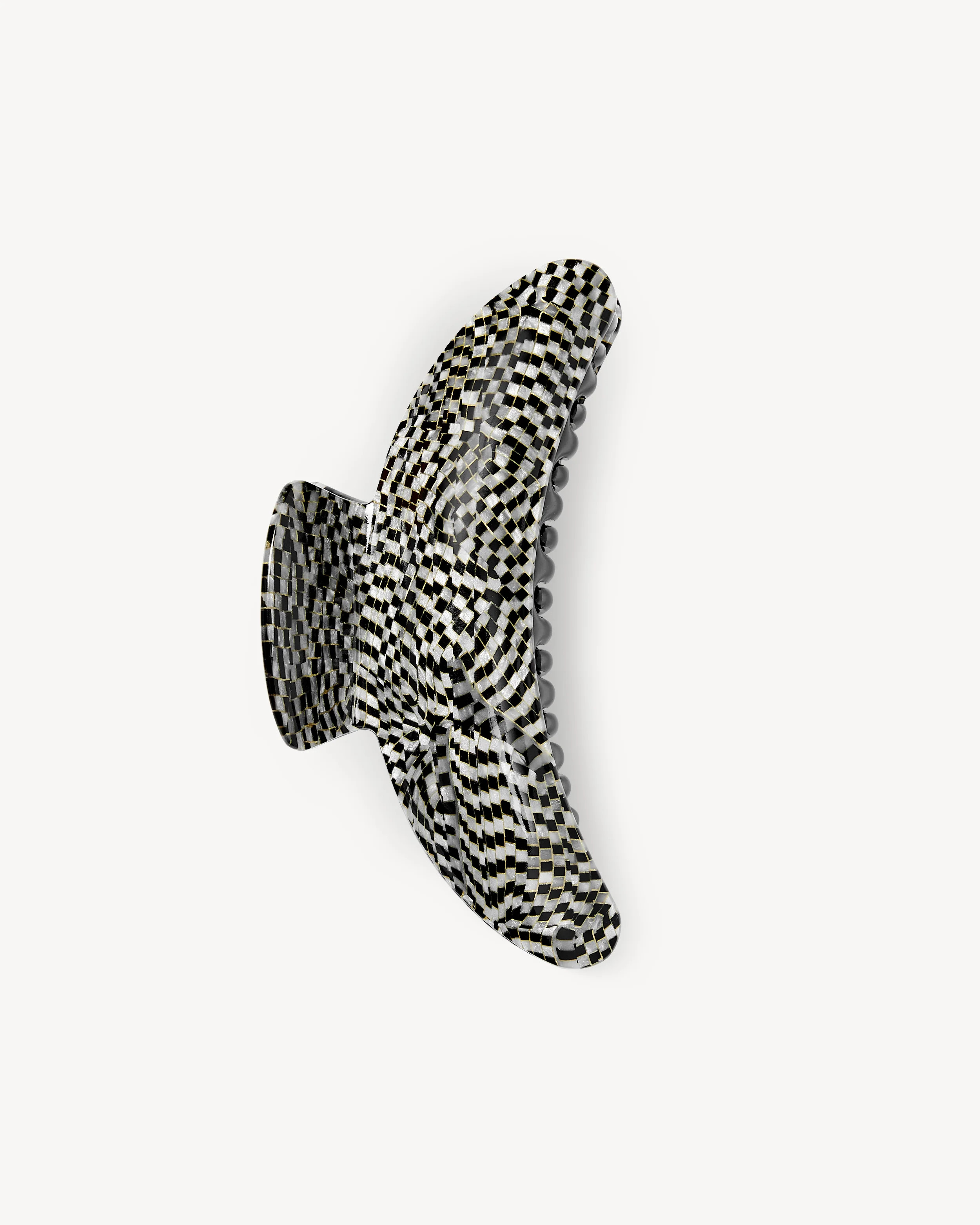 Jumbo Heirloom Claw in Perle Noir | Machete