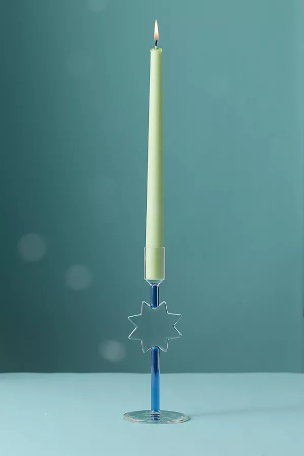 Ceci Glass Candle Holder | Anthropologie (US)