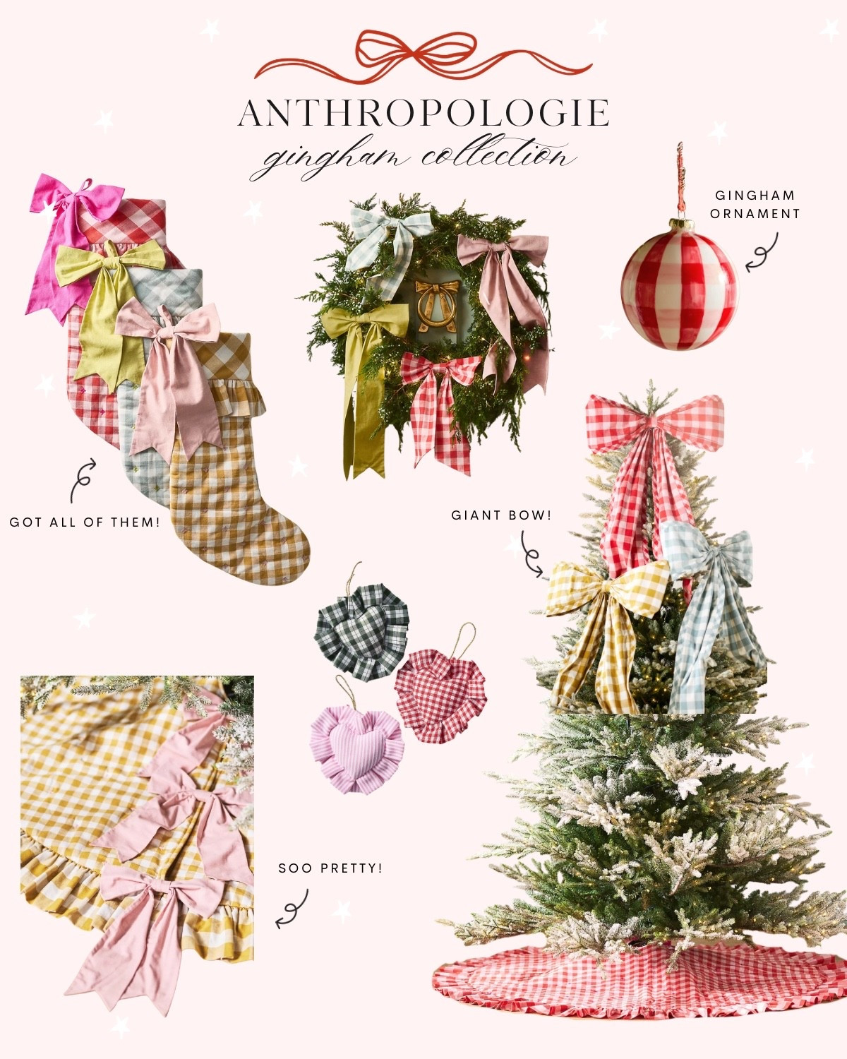 Anthropologie Christmas Gingham Collection

#LTKSeasonal #LTKHome #LTKFindsUnder100