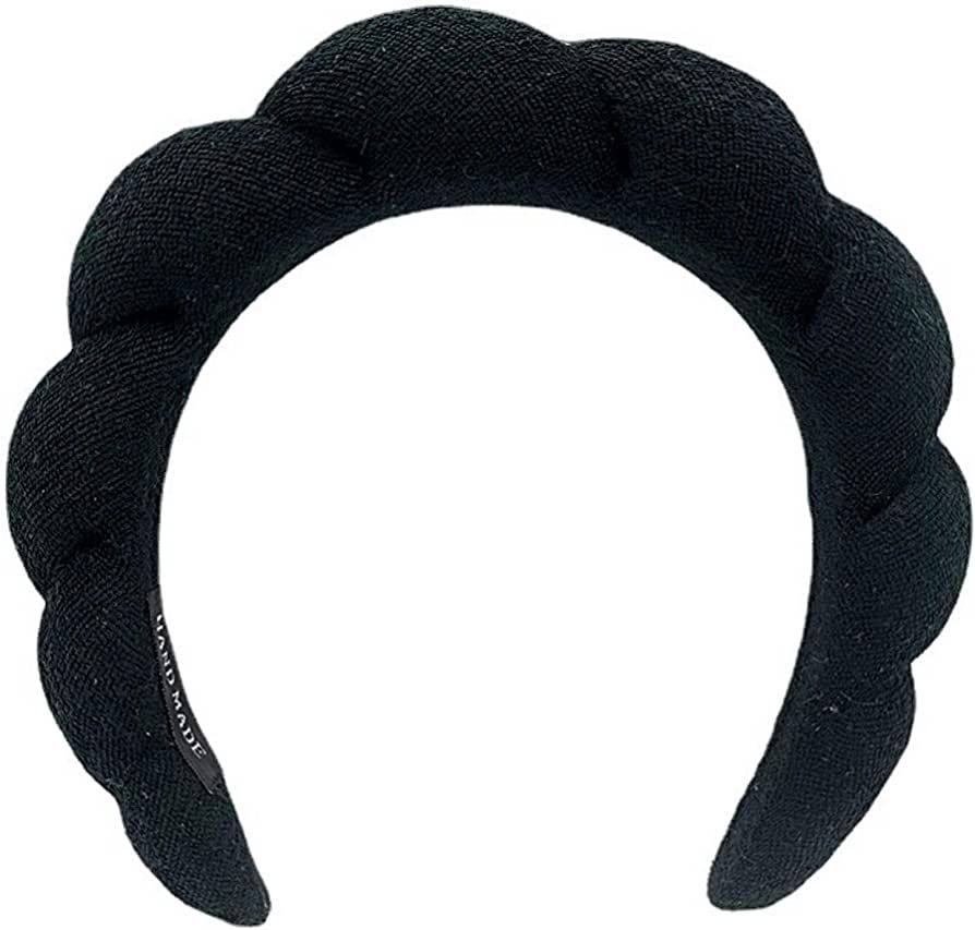 Spa Headband for Women,Puffy Spa Headband mimi and co spa headband for Washing Face Makeup Headba... | Amazon (US)