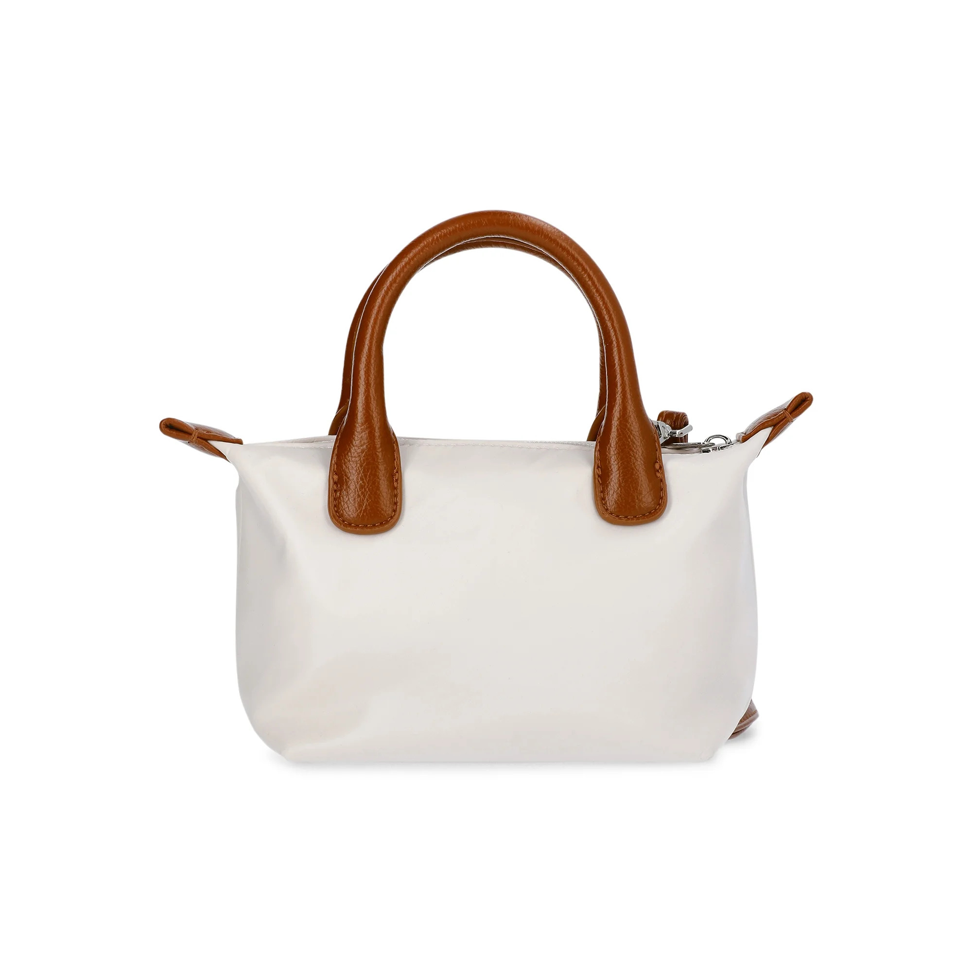 No Boundaries Women's Mini Tote Crossbody Bag, Cream | Walmart (US)