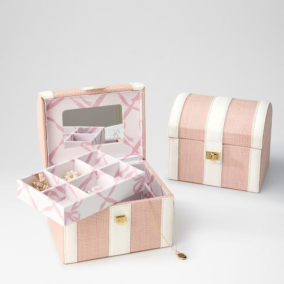 Raffia Keepsake Jewelry Box | Mark and Graham