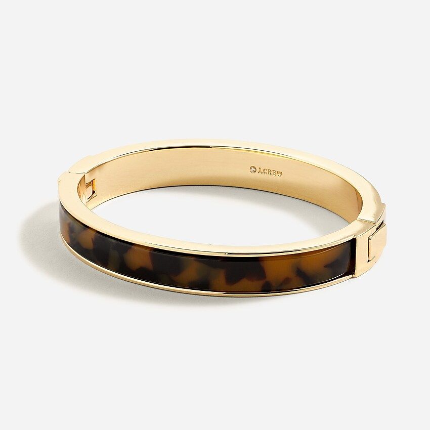 Tortoise clamp bracelet | J.Crew US