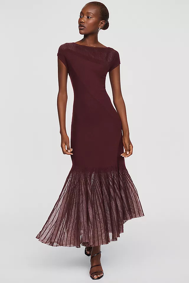 Siempre Asymmetrical Midi Dress | Anthropologie (US)