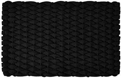 Rockport Rope Doormats 2038374 Indoor & Outdoor Mat, 20" x 38", Black | Amazon (US)