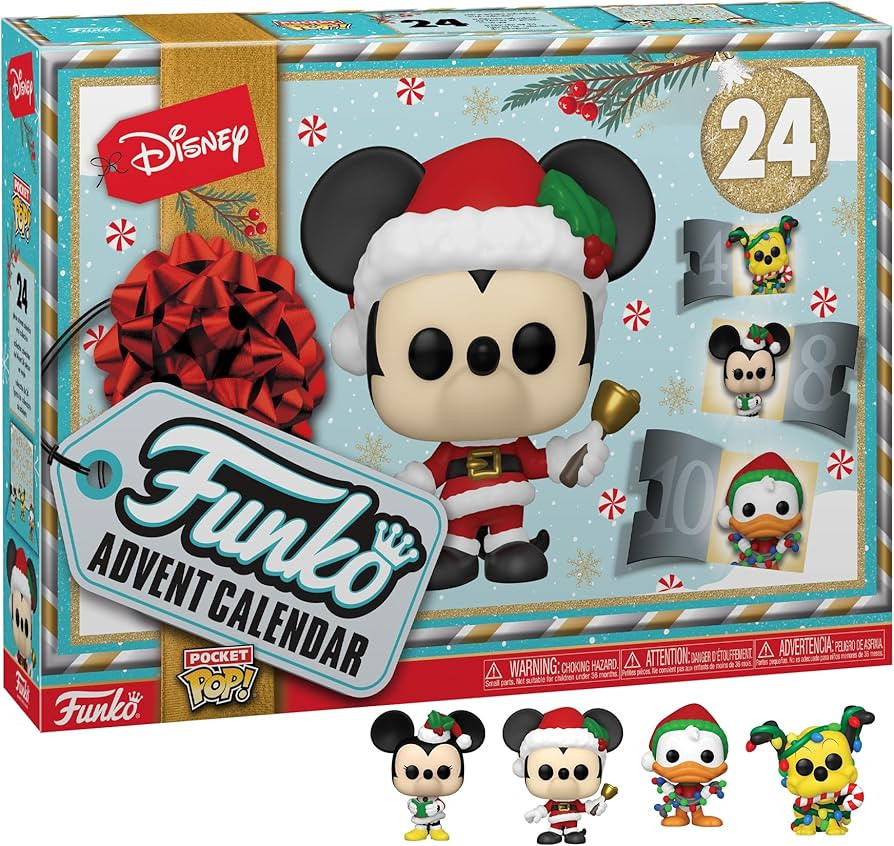 Funko Pop! Advent Calendar: Disney - 24 Days of Surprises - Collectible Vinyl Mini Figures - Myst... | Amazon (US)