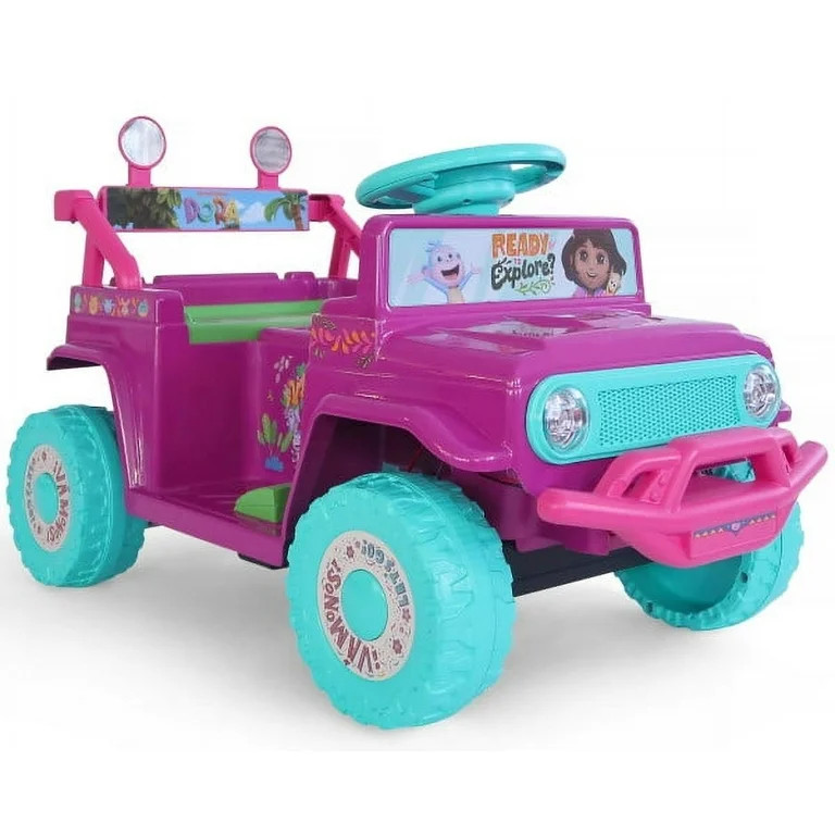 Dora the Explorer Correpasillos de 6 V con Batería de Dynacraft para Niños Pequeños de 18 Mese... | Walmart (US)