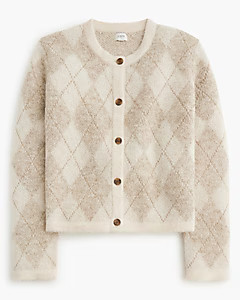 Argyle cardigan sweater | J.Crew Factory