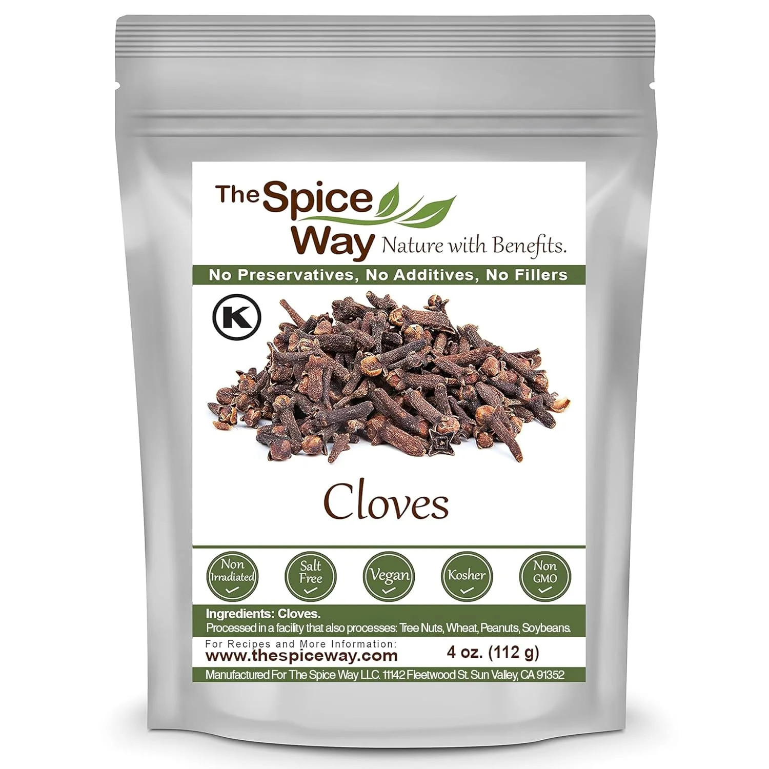 The Spice Way Cloves Whole - Middle Eastern Asian and American Cuisine Spice Blend, All Natural -... | Walmart (US)