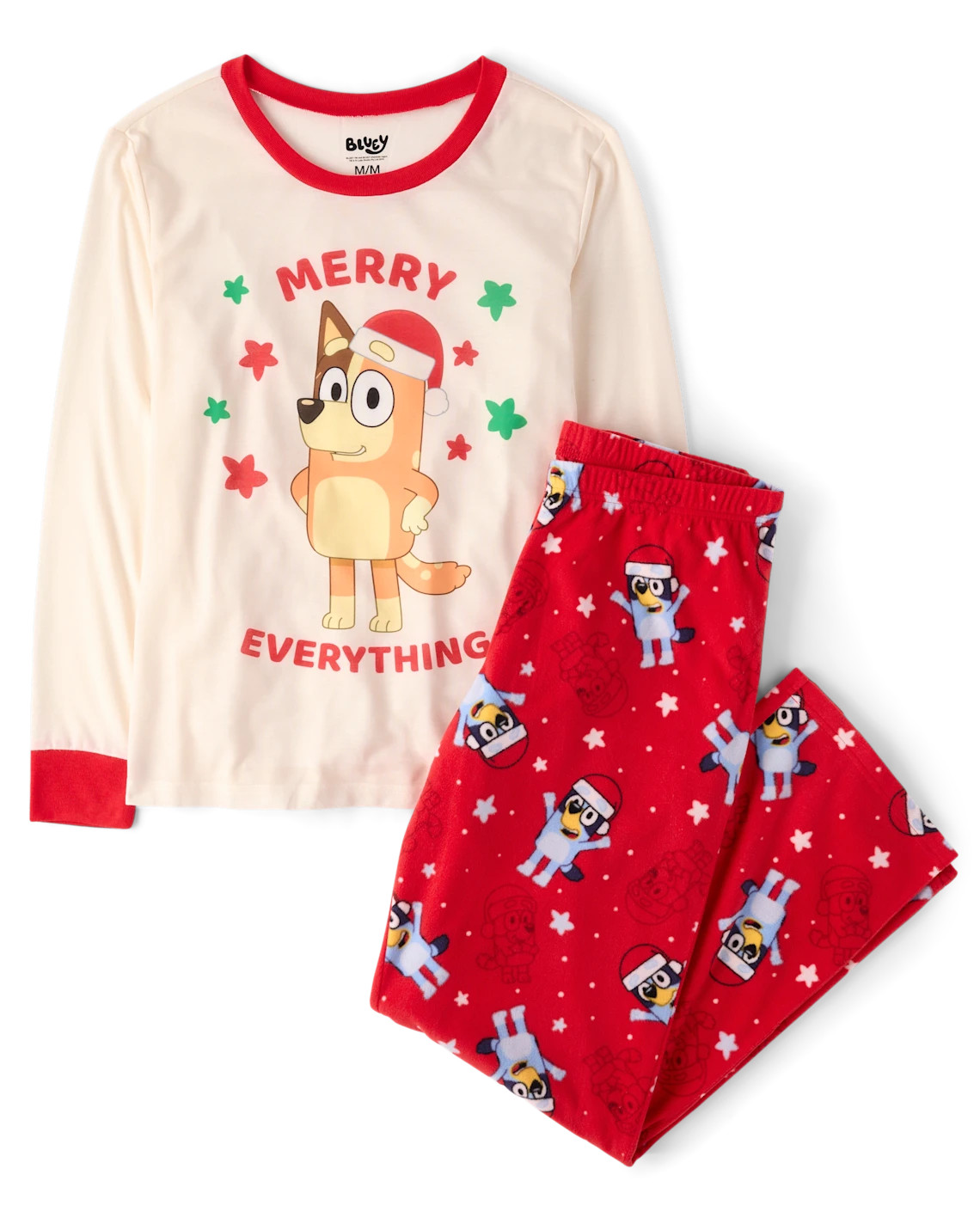 Womens Matching Family Bluey™ Merry Everything Pajamas - multi | The Children's Place
