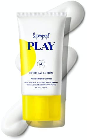 Supergoop! PLAY Everyday Lotion, 2.4 oz - SPF 50 PA++++ Reef-Safe, Broad Spectrum, Body & Face Su... | Amazon (US)