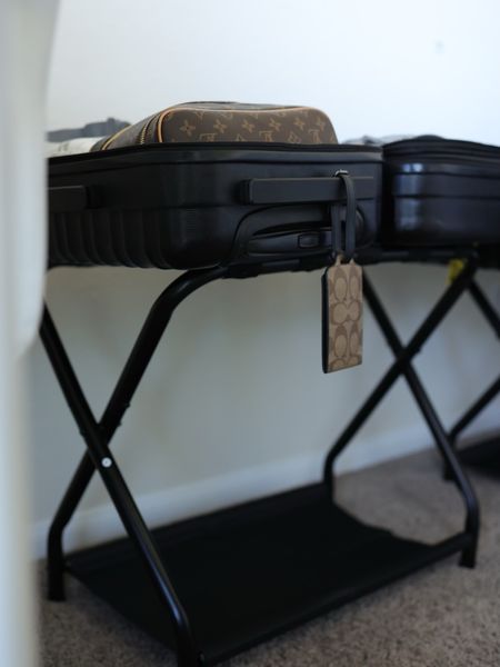 Absolutely love these luggage racks and had to have them in my house. It makes packing and unpacking so much easier 

#LTKfindsunder100 #LTKhome