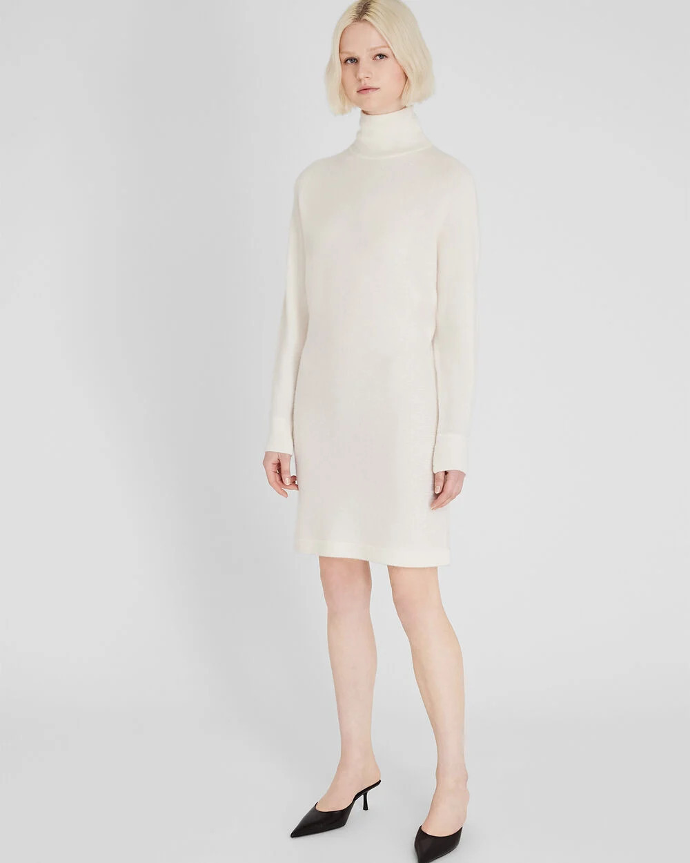 Cashmere Turtleneck Mini Dress | Club Monaco (Global)