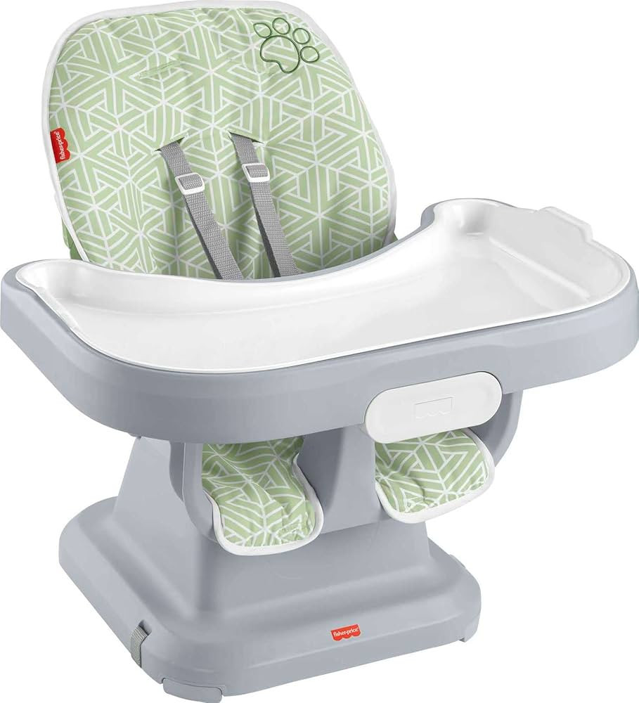 Fisher-Price Baby to Toddler High Chair SpaceSaver Simple Clean Portable Dining Seat & Booster wi... | Amazon (US)