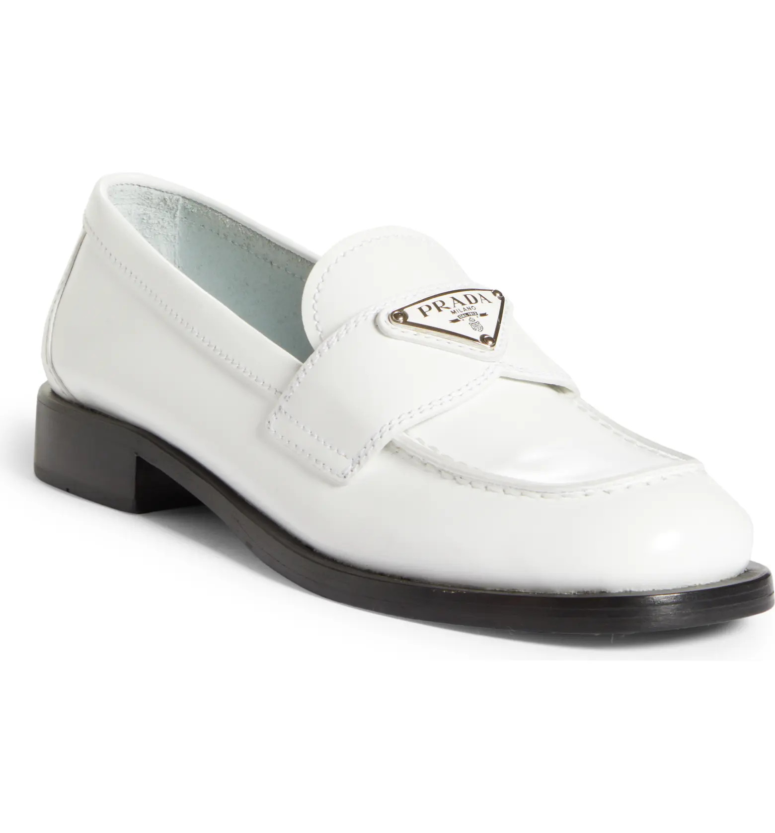 Prada Logo Penny Loafer | Nordstrom | Nordstrom