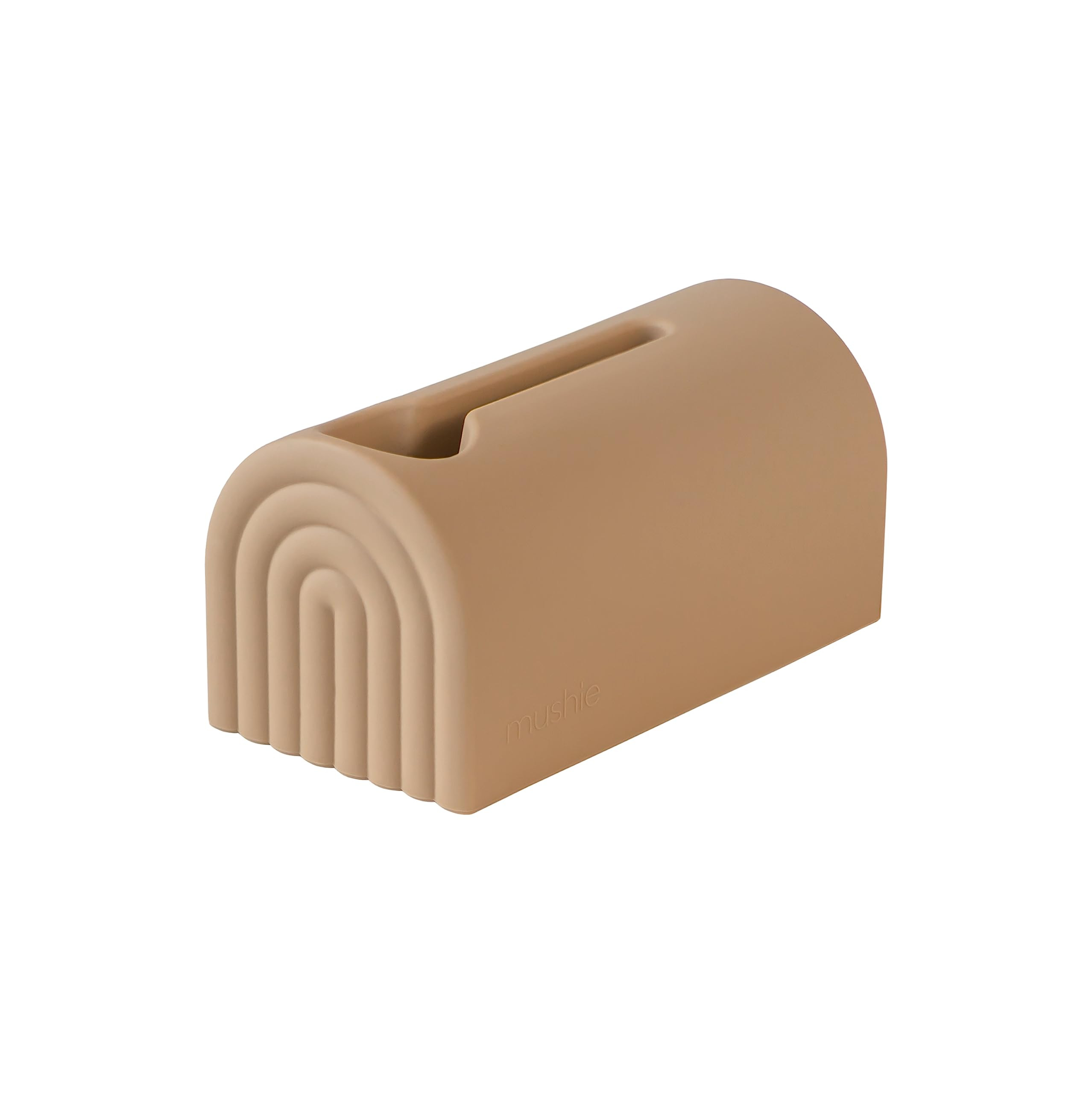 mushie Bath Spout Cover | Soft Silicone Bathtub Faucet Safety Guard for Kids | Universal Fit (Nat... | Amazon (US)