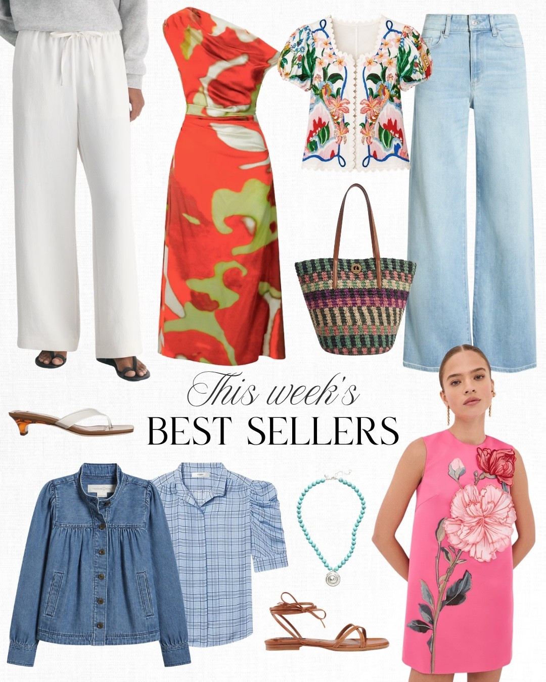 The Frame Gillian has been one of my favorite blouses for years and this new plaid blue print is currently on sale! I added a few other prints also on sale below. Two of my favorite recent purchases include this pink dress that I picked up in Dallas for a rehearsal dinner and this new stand-collar denim jacket that I can’t stop obsessing over!

#LTKgrwm #LTKootd #LTKSaleAlert