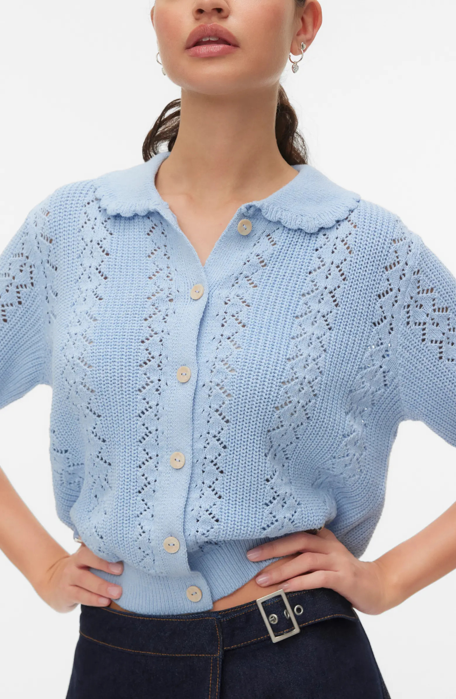 Daria Pointelle Cardigan | Nordstrom Rack