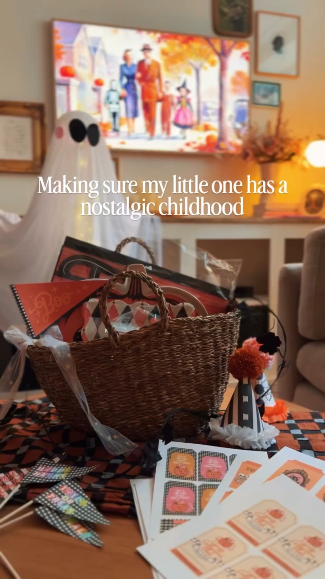 Do you remember it? 🎃✨ The orange glow of jack-o’-lanterns, the crisp fall air, the crunch of leaves under your shoes, and that magical buzz of Halloween night? I’m making sure my little one feels that same nostalgic magic by pairing vintage retro Halloween party finds with my Halloween printables to bring it all to life. 👻🕸️

Because those moments are too good not to let fade. 💛

#LTKSeasonal #LTKParties #LTKFamily