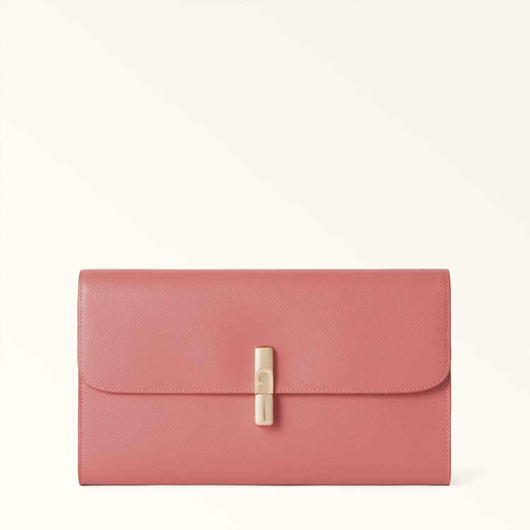 Furla Iride Clutch$248Color:Colourrosewood | Furla US